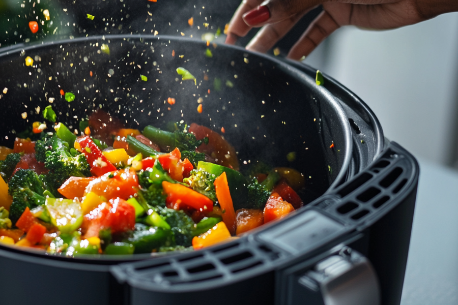 Mini air fryer for healthy cooking