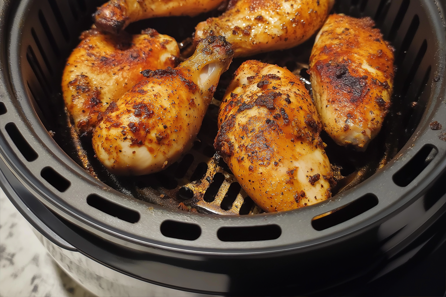 Energy-efficient mini air fryer